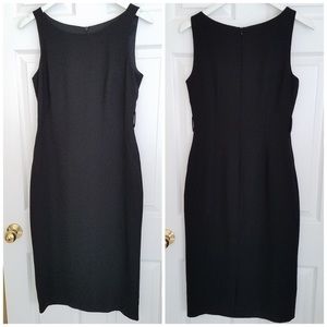 LK Bennett black sheath dress